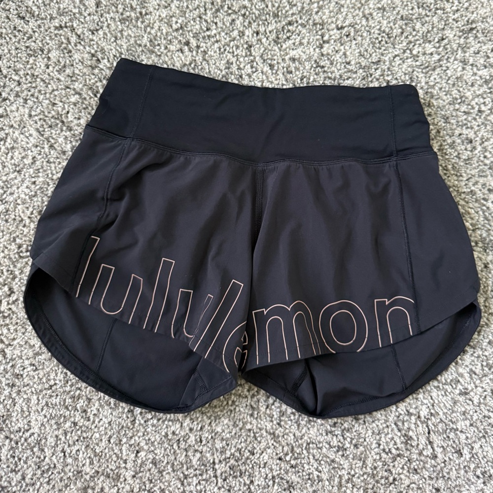 lululemon athletica Black Athletic Shorts